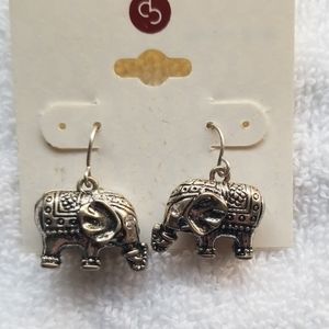 Dressbarn elephant earrings
